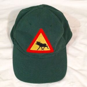 Green Elk Crossing Baseball Cap